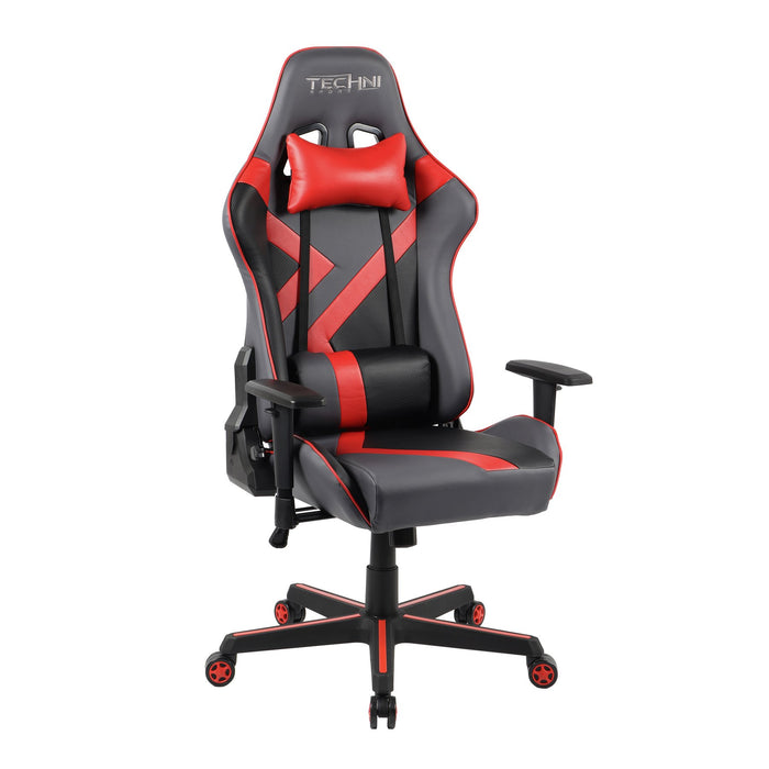 Techni Sport PU Leather High Back Gaming Chair