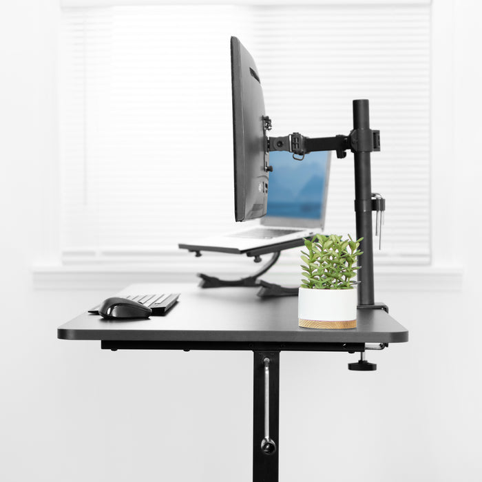Crank Height Adjustable Desk (55")
