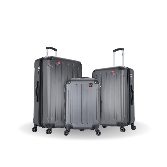 INTELY 3 Piece Set 20''/28''/32'' with Built-in Digital Weight Scale