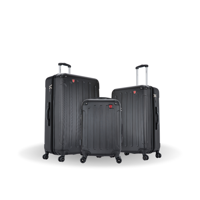 INTELY 3 Piece Set 20''/28''/32'' with Built-in Digital Weight Scale