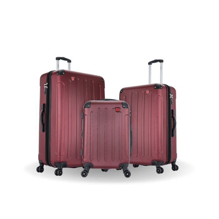 INTELY 3 Piece Set 20''/28''/32'' with Built-in Digital Weight Scale