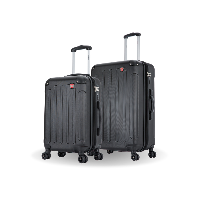 INTELY 2 Piece Set 20''/28'' with Built-in Digital Weight Scale