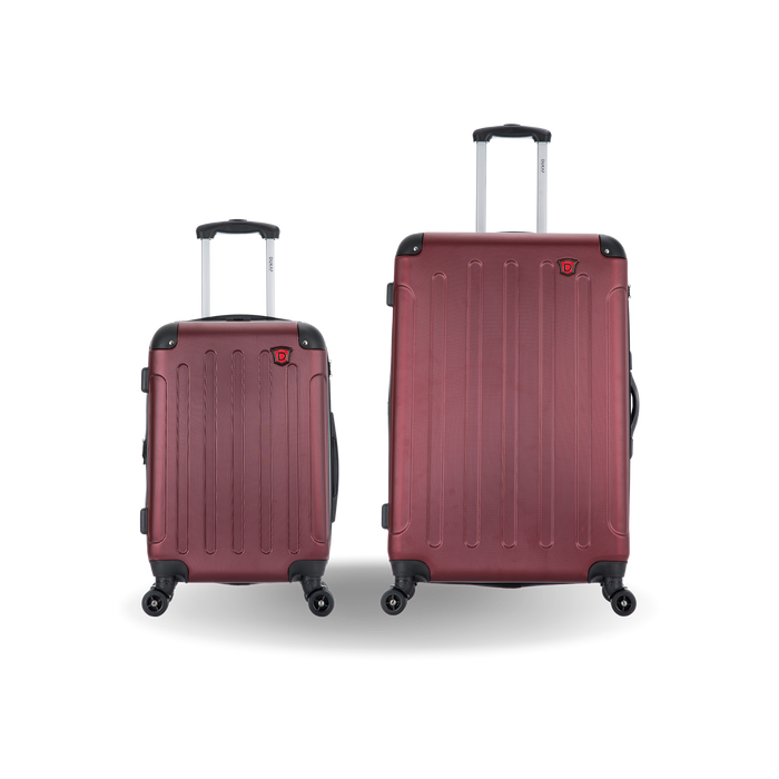 INTELY 2 Piece Set 20''/28'' with Built-in Digital Weight Scale