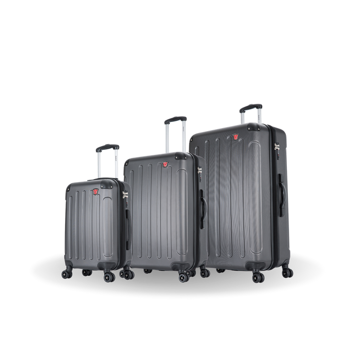 INTELY 3 Piece Set 20''/28''/32'' with Built-in Digital Weight Scale