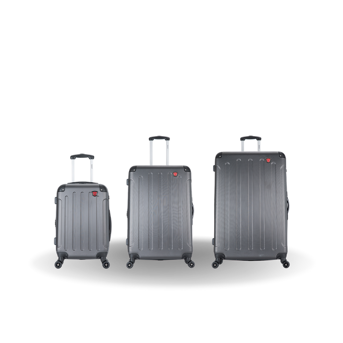 INTELY 3 Piece Set 20''/28''/32'' with Built-in Digital Weight Scale