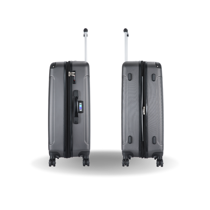 INTELY 2 Piece Set 20''/28'' with Built-in Digital Weight Scale