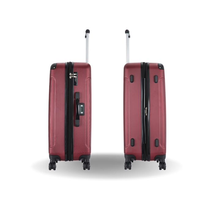 INTELY 2 Piece Set 20''/28'' with Built-in Digital Weight Scale