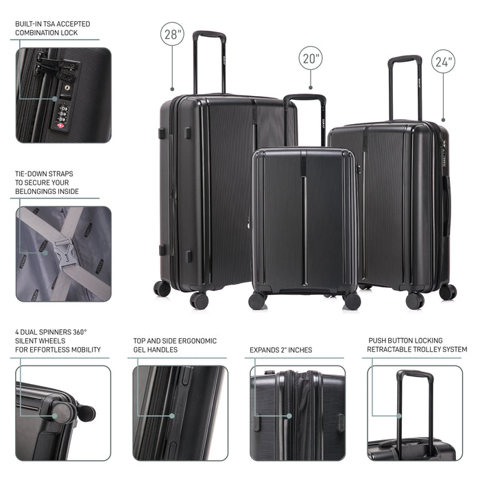 AIRLEY 3 Piece Set 20''/24''/28''