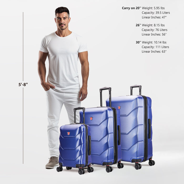 ZONIX 3 Piece Set 20''/26''/30''