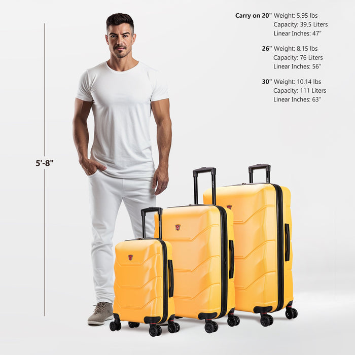 ZONIX 3 Piece Set 20''/26''/30''