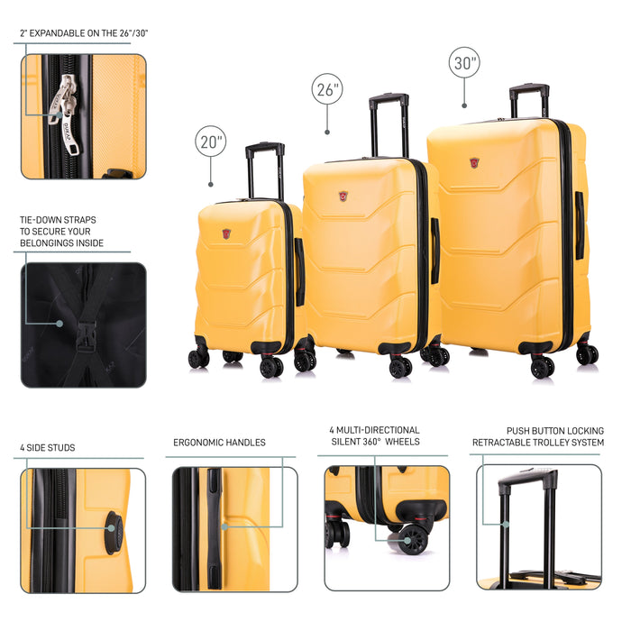 ZONIX 3 Piece Set 20''/26''/30''