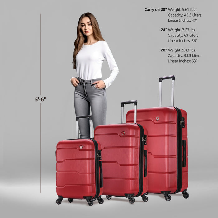 RODEZ 3 Piece Set 20''/24''/28''