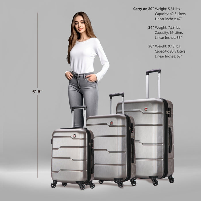 RODEZ 3 Piece Set 20''/24''/28''