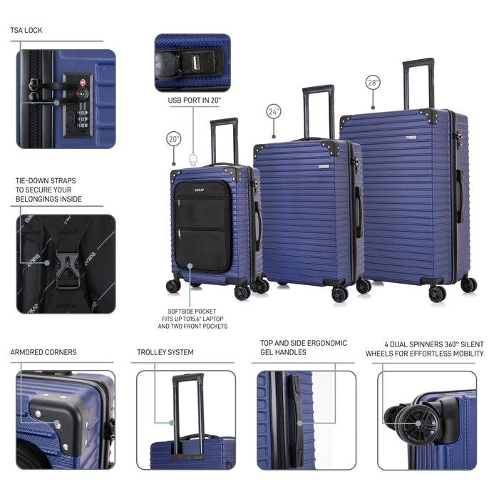 TOUR 3 Piece Set 20''/24''/28''