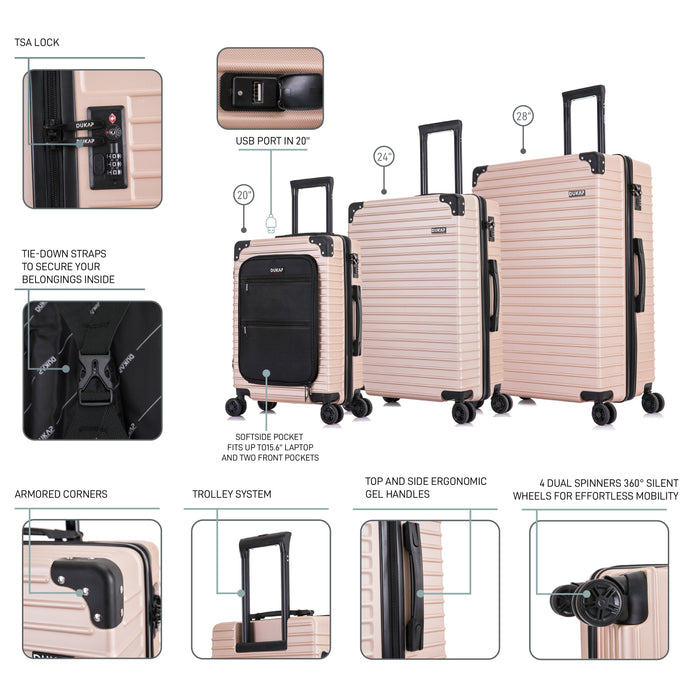 TOUR 3 Piece Set 20''/24''/28''