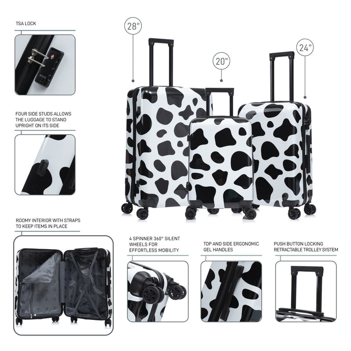 Prints 3 Piece Set 20''/24''/28''