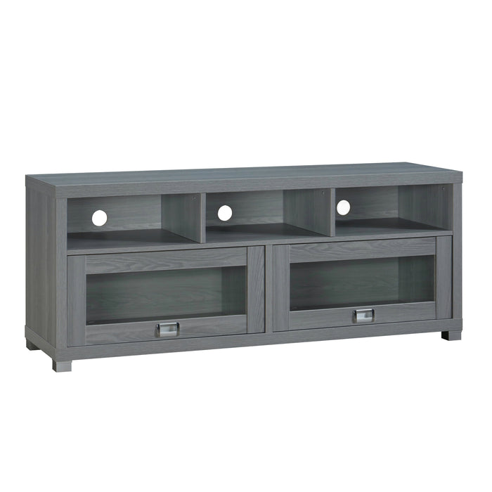 Durbin (2-Cabinets 3-Shelves) Wood TV Stand