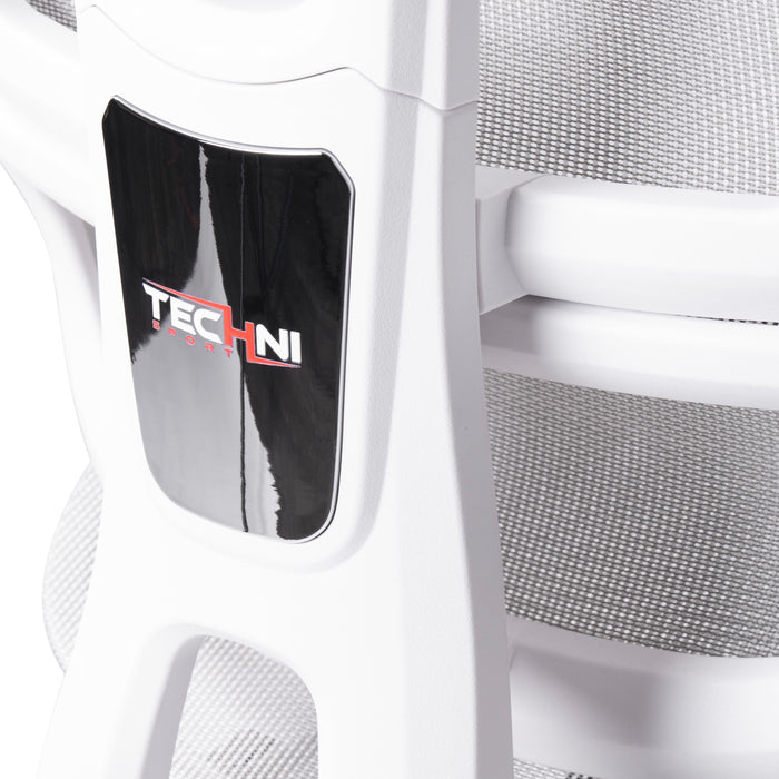 TS38C AIRFLEX White/Grey Mesh Gaming Chair