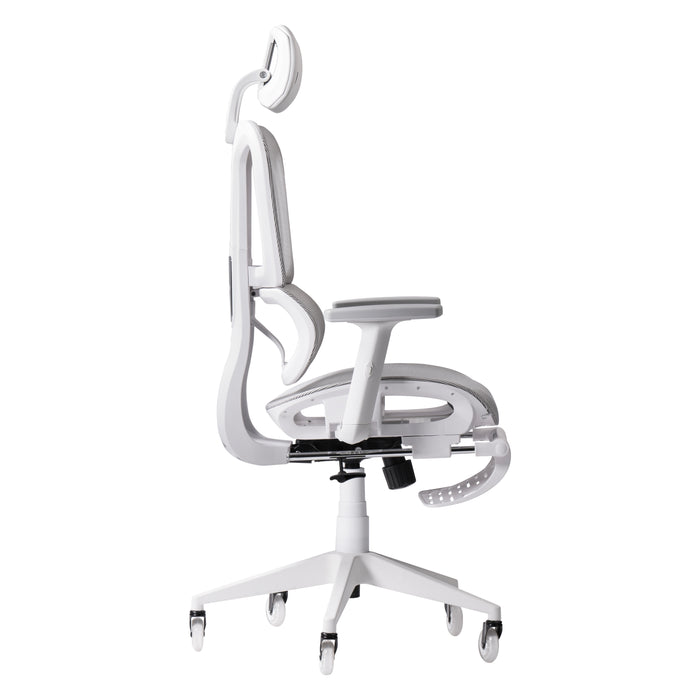 TS38C AIRFLEX White/Grey Mesh Gaming Chair