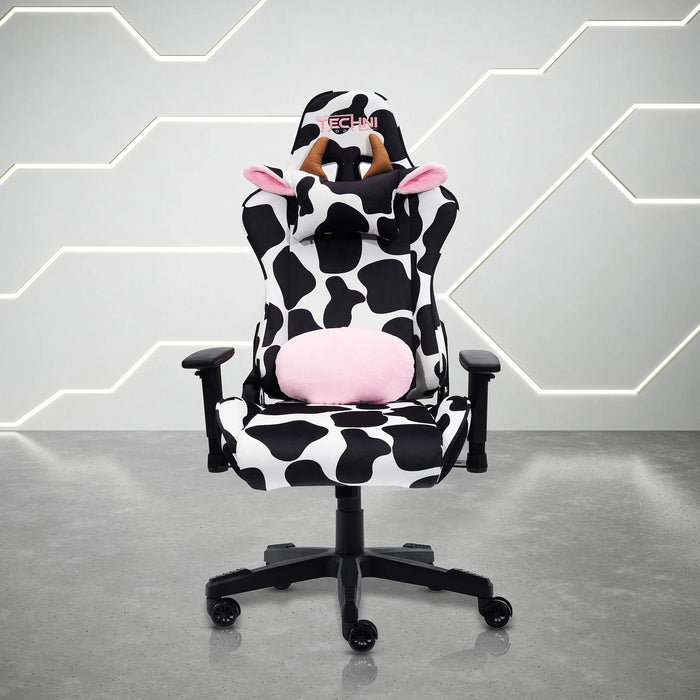 TS85 COW Print - LUXX Series Gaming Chair