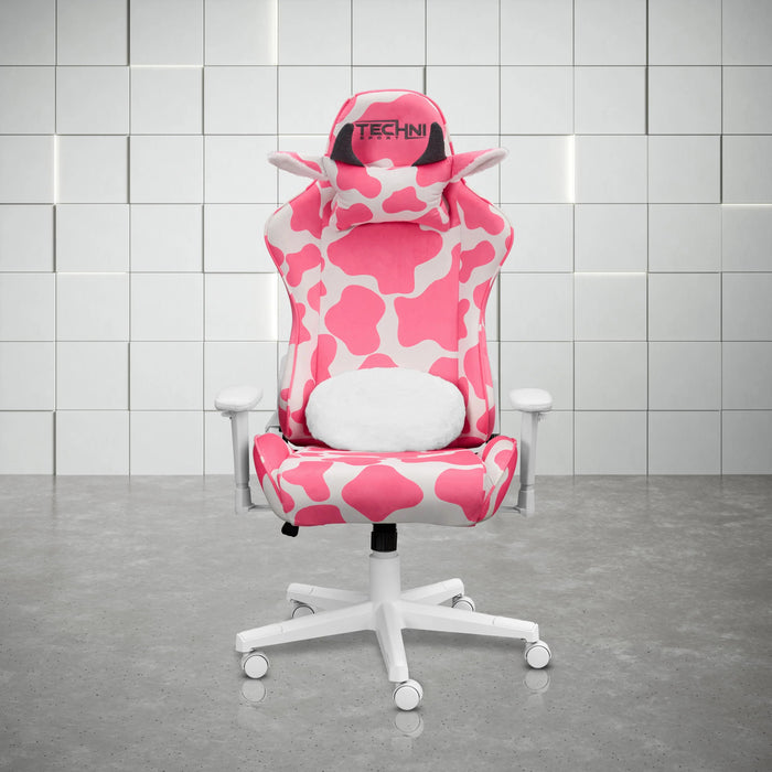 TS85 COW Print - LUXX Series Gaming Chair