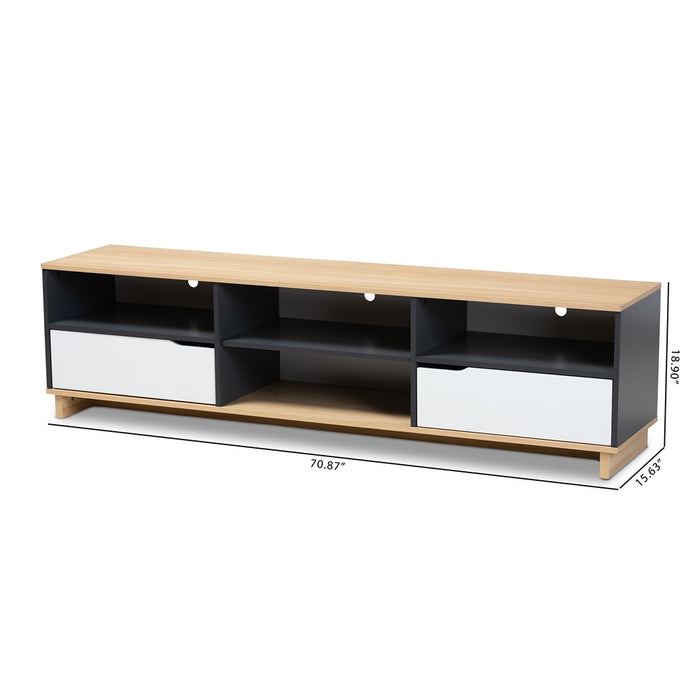 Reed Wood TV Stand