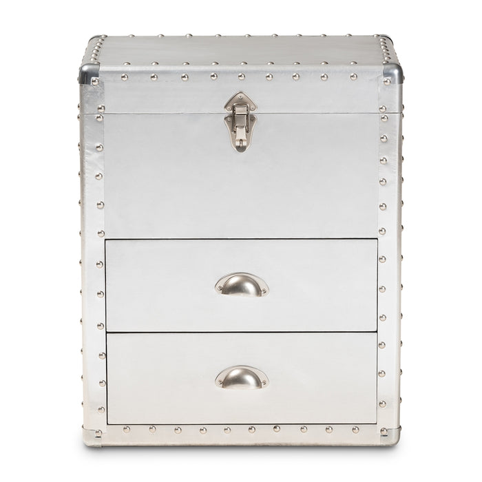 Serge French Provincial (2-Drawer) Metal Chest
