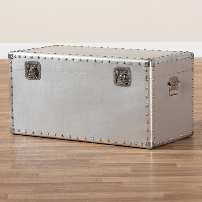 Serge French Provincial Metal Chest