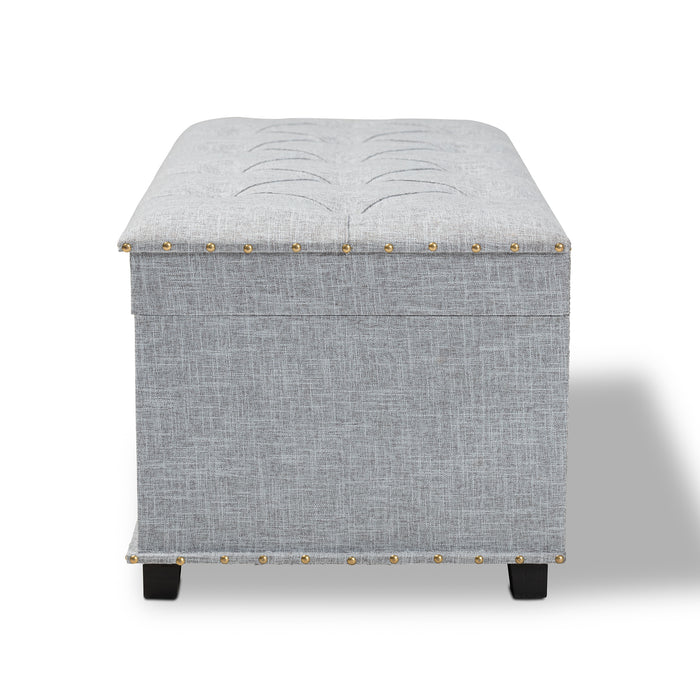 Kyra Modern Storage Ottoman