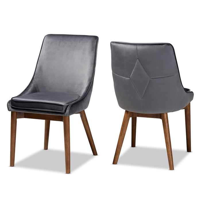 Gilmore Modern (Set of 2) Wood Dining Chair