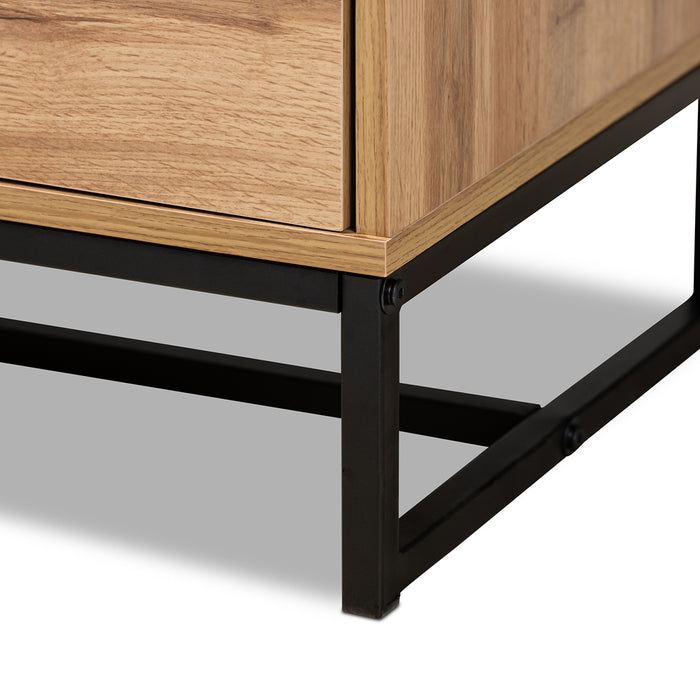 Reid Contemporary Wood TV Stand