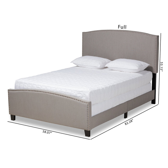 Morgan Transitional Panel Bed