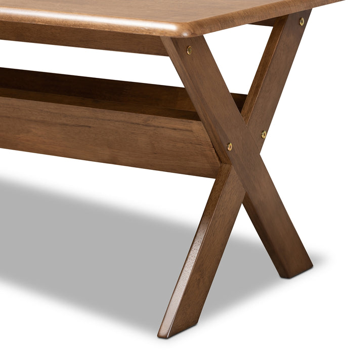 Sarai Transitional Wood Coffee Table