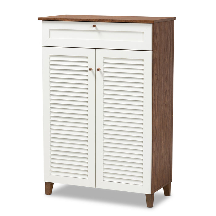 Coolidge Modern (5-Shelf) Wood Shoe Cabinet