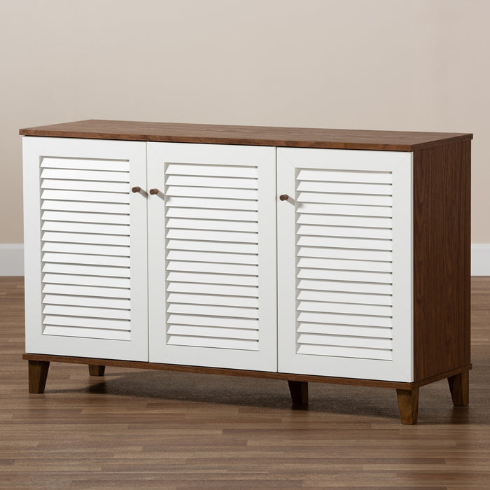 Coolidge Modern (8-Shelf) Wood Shoe Cabinet