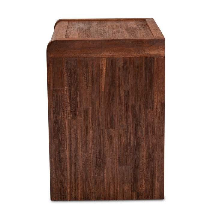 Torres Contemporary (2-Drawer) Wood Nightstand