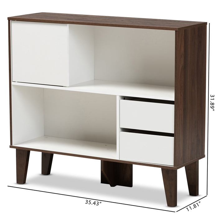 Senja Modern Wood Bookshelves