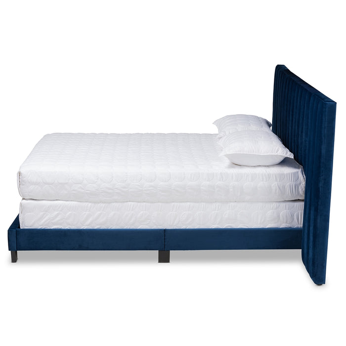 Fiorenza Glam Tufted Panel Bed