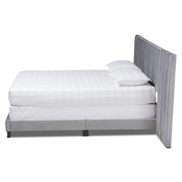 Fiorenza Glam Tufted Panel Bed