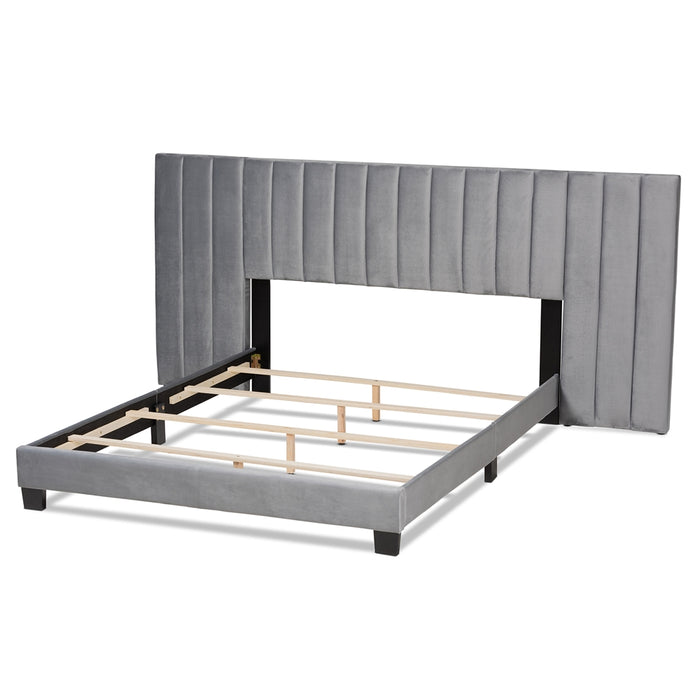 Fiorenza Glam Tufted Panel Bed