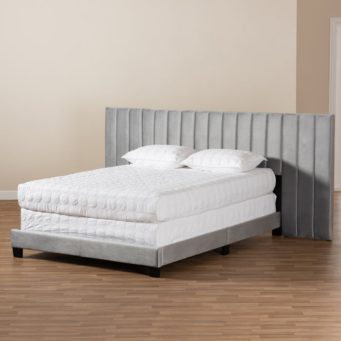 Fiorenza Glam Tufted Panel Bed
