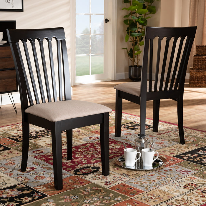 Minette Modern (Set of 2) Wood Dining Chair