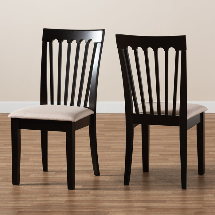 Minette Modern (Set of 2) Wood Dining Chair