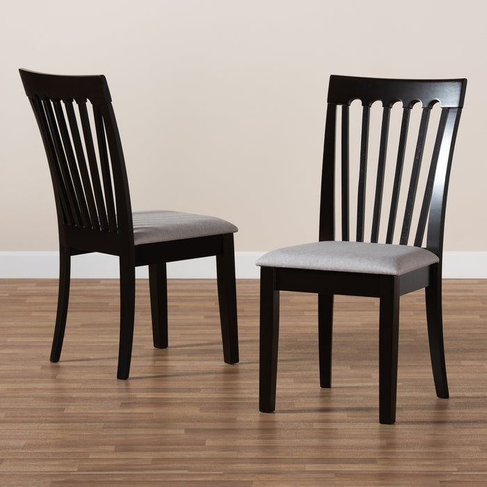Minette Modern (Set of 2) Wood Dining Chair