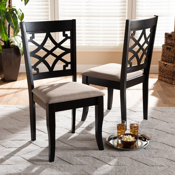 Mael Modern (Set of 2) Wood Dining Chair