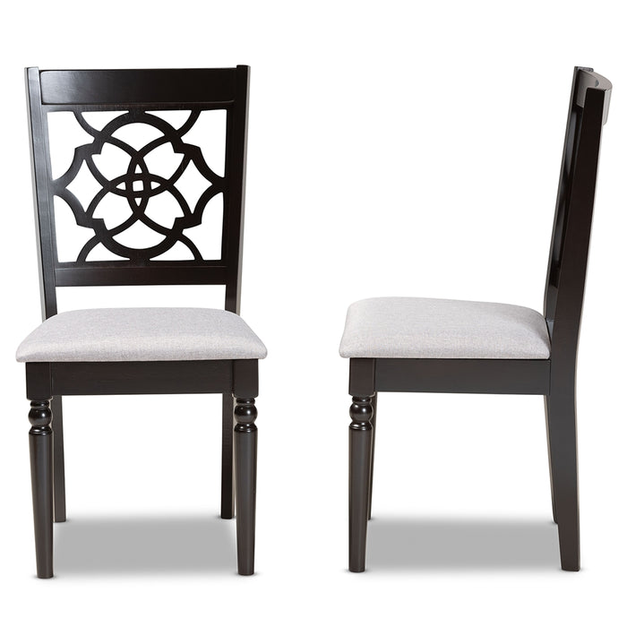 Renaud Modern (Set of 2) Wood Dining Chair