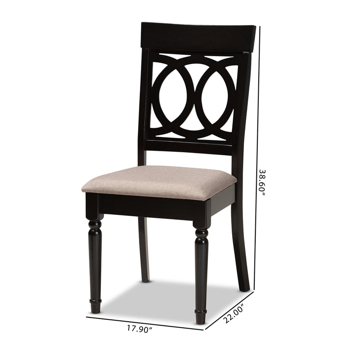 Lucie Modern (Set of 2) Wood Dining Chair