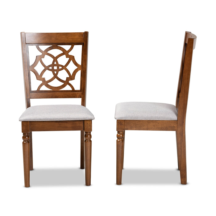 Renaud Modern (Set of 2) Wood Dining Chair