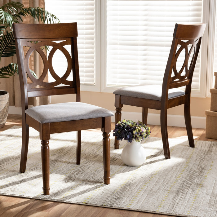 Lucie Modern (Set of 2) Wood Dining Chair