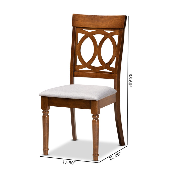 Lucie Modern (Set of 2) Wood Dining Chair